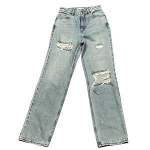 PACSUN 90’s Boyfriend High-Rise Distressed Jeans‎
